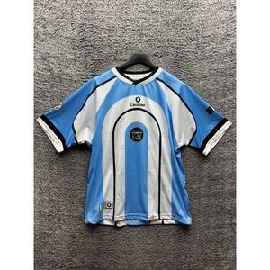 Vintage Cruzeiro Buenos Aires Short Sleeve Football Jersey Multicolor Mens  L/XL